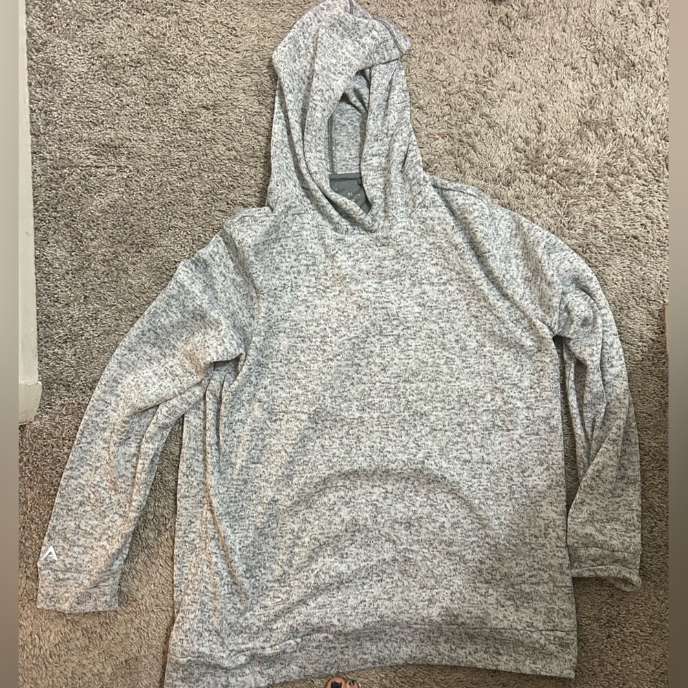 Antigua Heather Gray Hoodie size XL